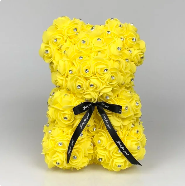 Infinite Love: Rose Teddy Bear