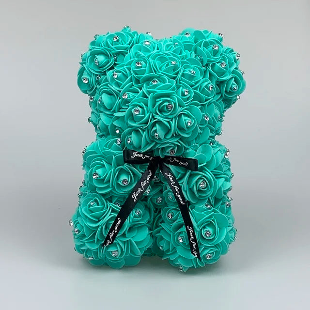 Infinite Love: Rose Teddy Bear