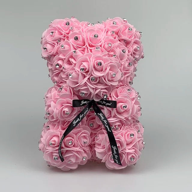 Infinite Love: Rose Teddy Bear