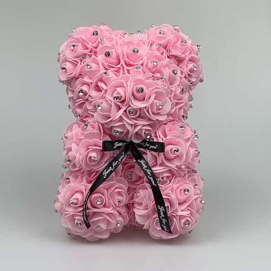 Infinite Love: Rose Teddy Bear