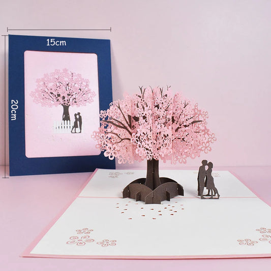 Happy Hearts 3D Valentines Day Cards