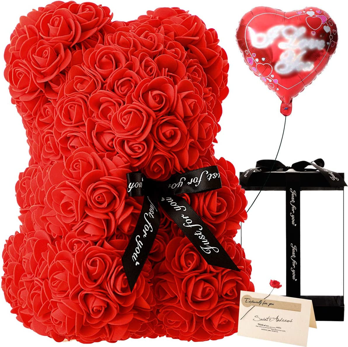 Rose Flower Bear 